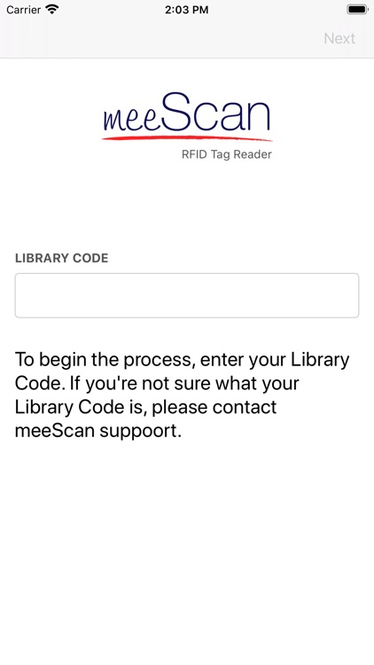 meeScan Tag Reader