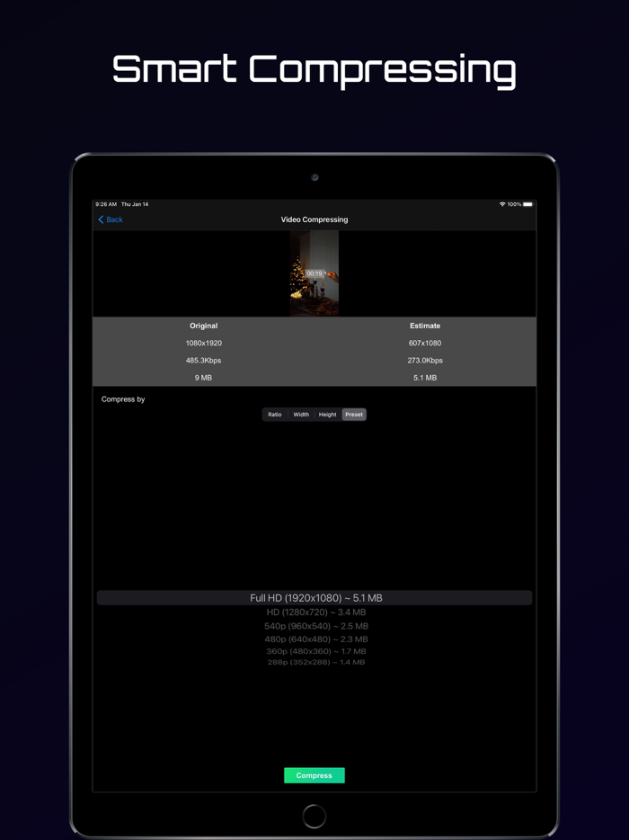 Video Compressor Resize Video