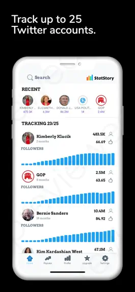 Game screenshot Analytics Tracker for Twitter hack