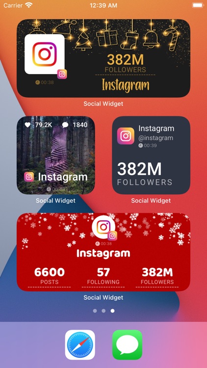 Social Widget Pro ++ Counter