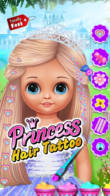 Princess Hair Tattoo Salon