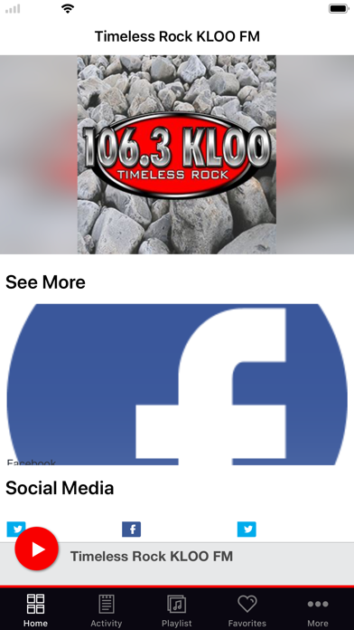 How to cancel & delete Timeless Rock KLOO FM from iphone & ipad 1