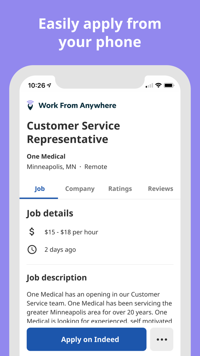 Work From Anywhere Job Search