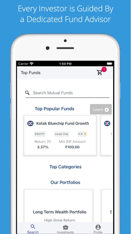 WealthBucket - Mutual Fund App