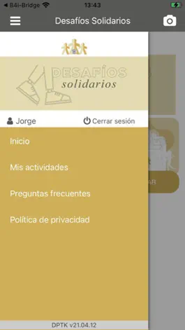 Game screenshot Desafios solidarios apk