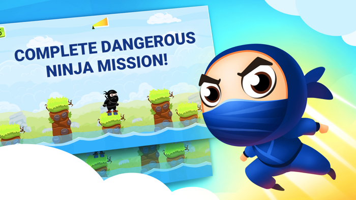 Little Ninja Platform Jumping