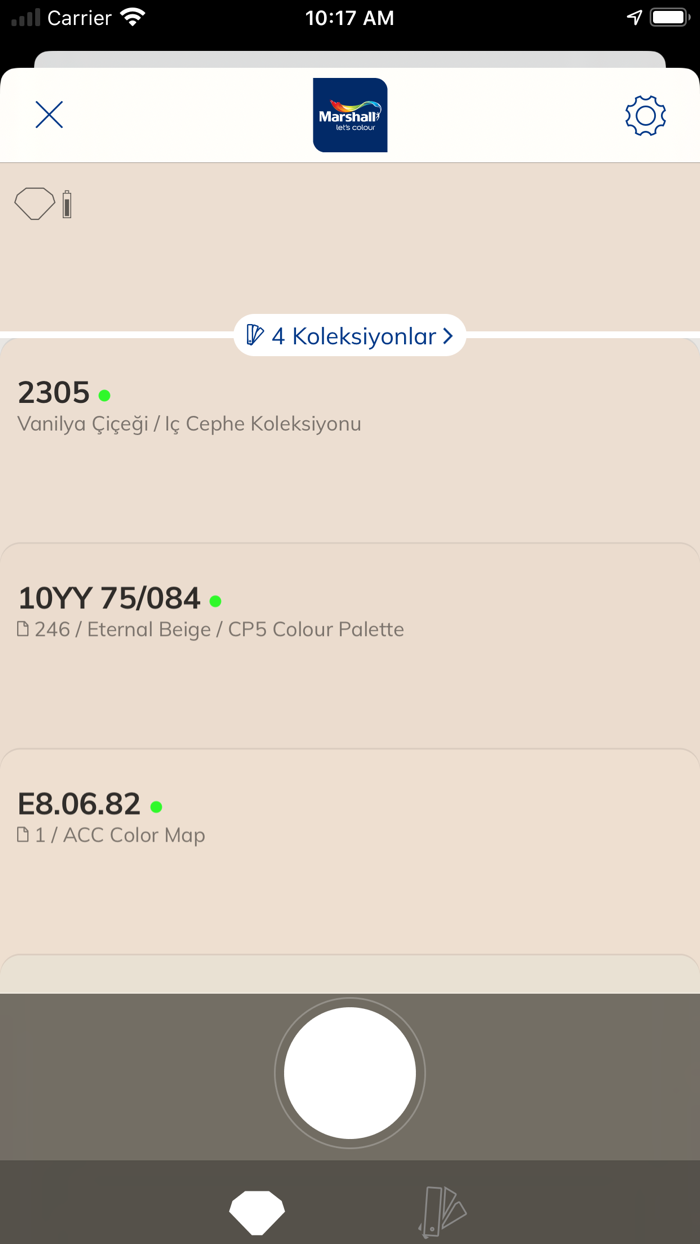 Marshall Renk Okuyucu