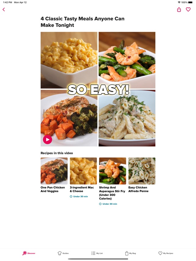 Tasty: Recipes, Cooking Videos