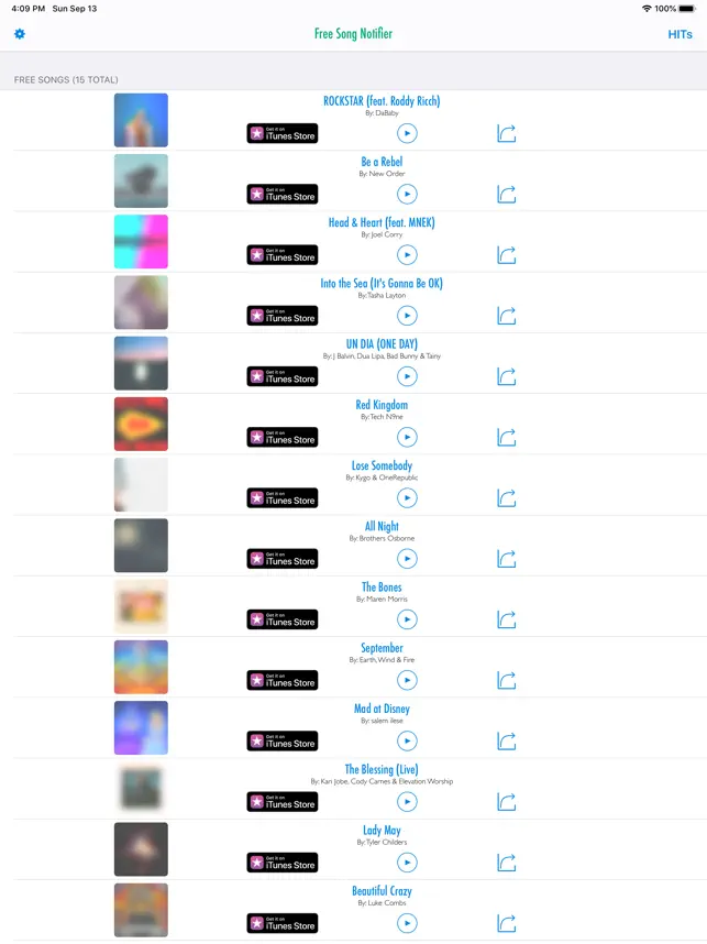 Imágen 1 Free Song Notifier for iTunes iphone