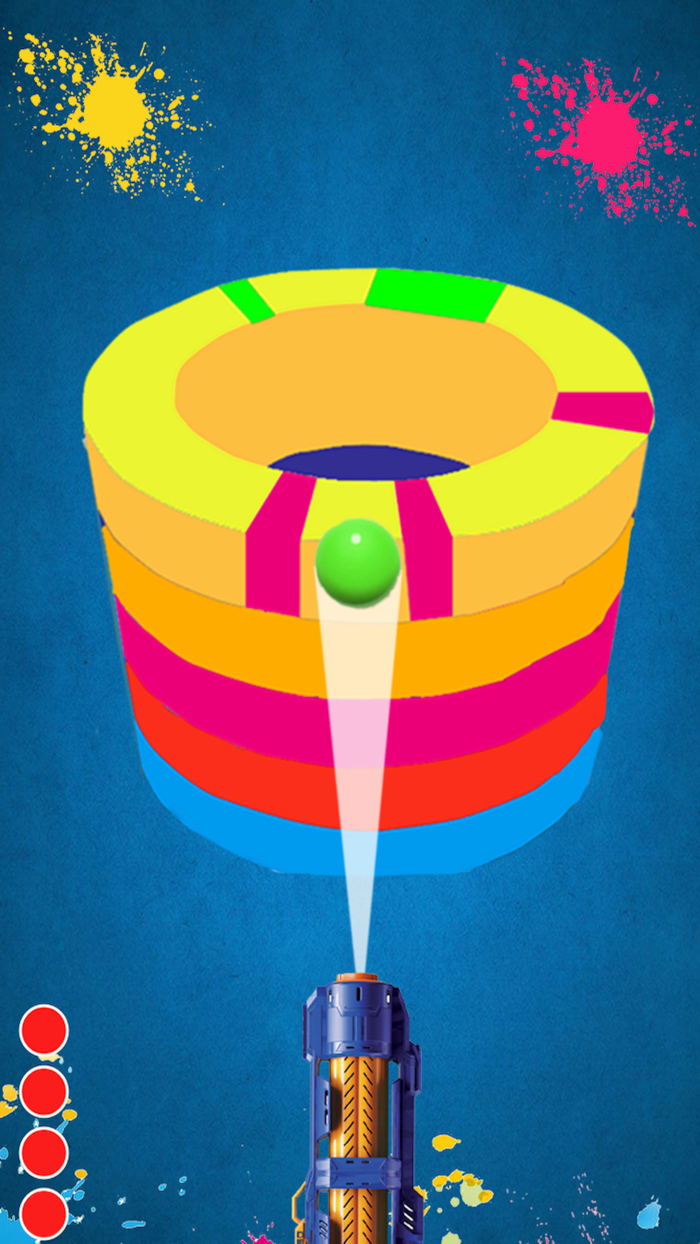 PaintBall HittingTower Blast