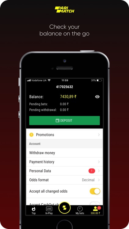 Parimatch: Live Sports Betting
