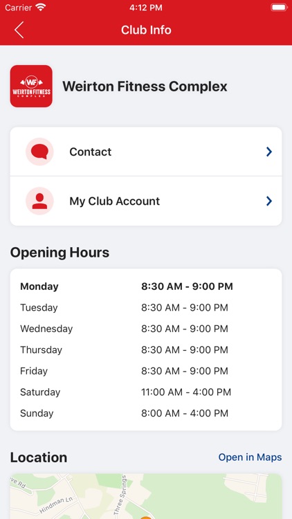 Weirton Fitness Complex screenshot-4