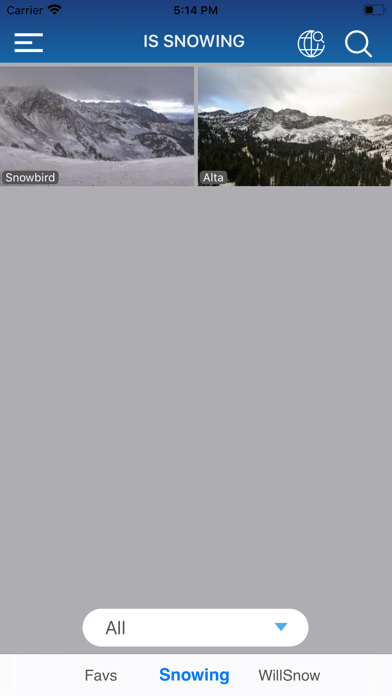Webcams and Snow Reports screenshot 2