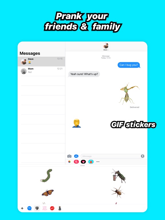 iPad Image of Litstick - Best Stickers App