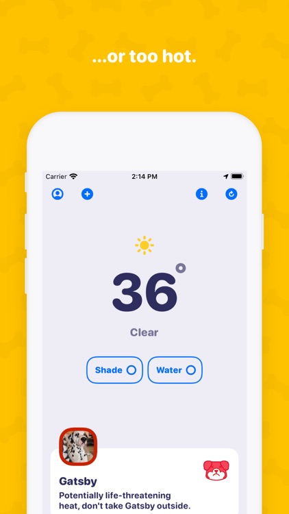 Walkies Weather screenshot-3