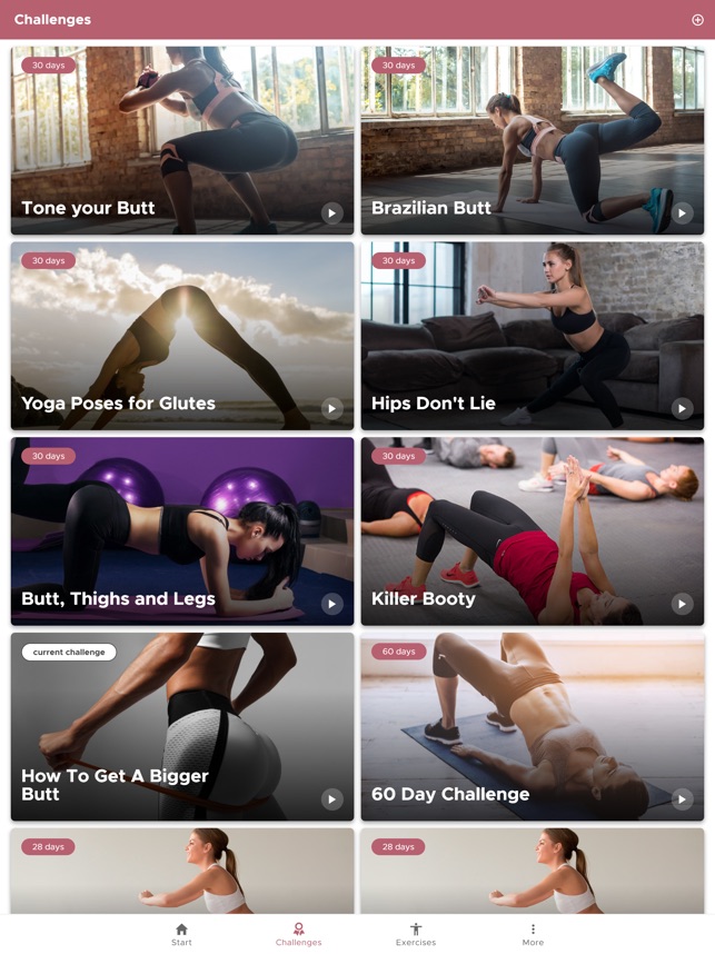 30 Day Butt Lift Challenge截图