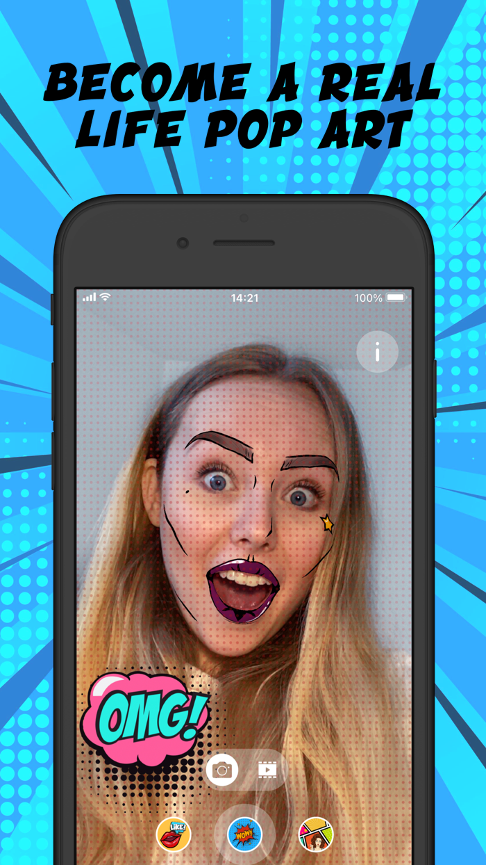 Pop Art Face Filters