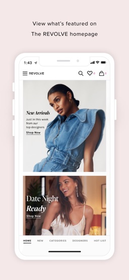 REVOLVE app screenshot