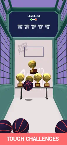 Screenshot 3 Basketball Roll iphone