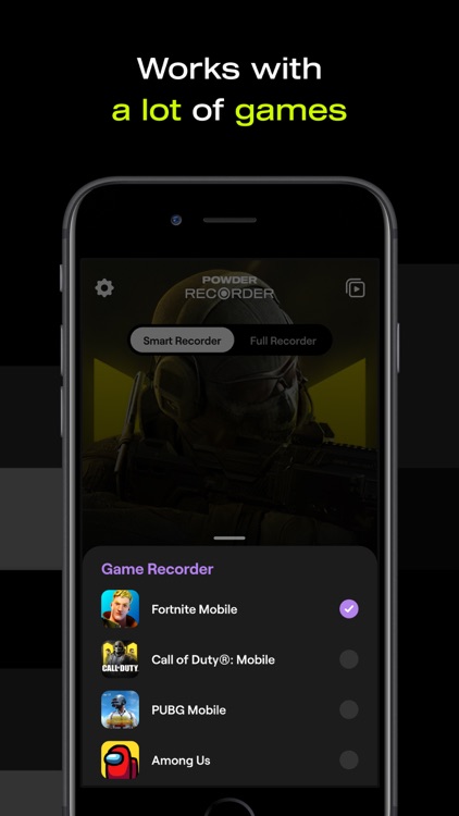 Powder Recorder - Record games screenshot-4