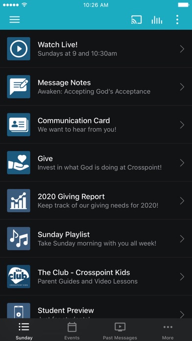 How to cancel & delete CrosspointChurch.tv from iphone & ipad 1