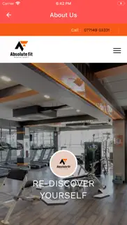 absolute fit gym iphone screenshot 2