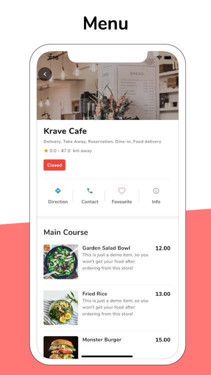 Krave - Food App screenshot-3