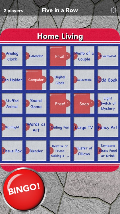 Scavenger Bingo