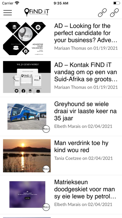 FiND iT News screenshot 2