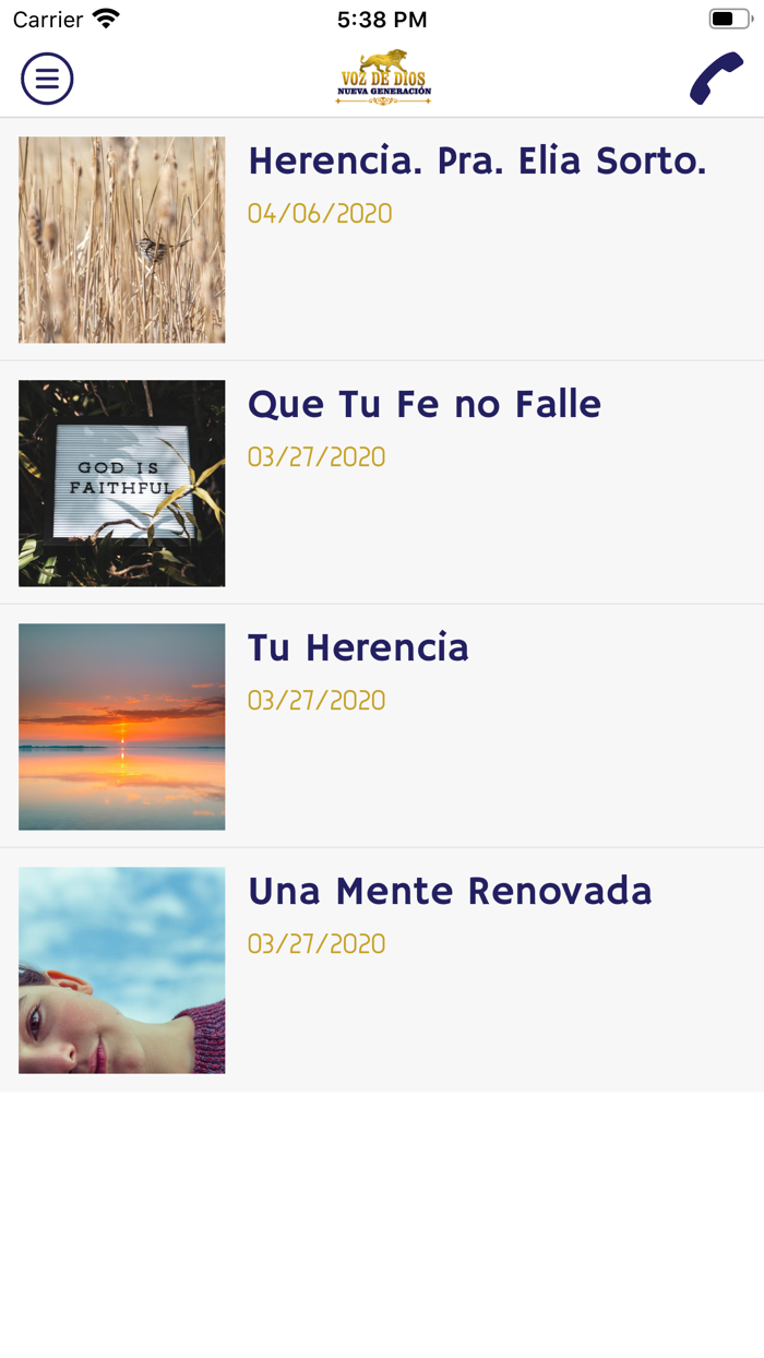 Voz de Dios Nueva Generacion