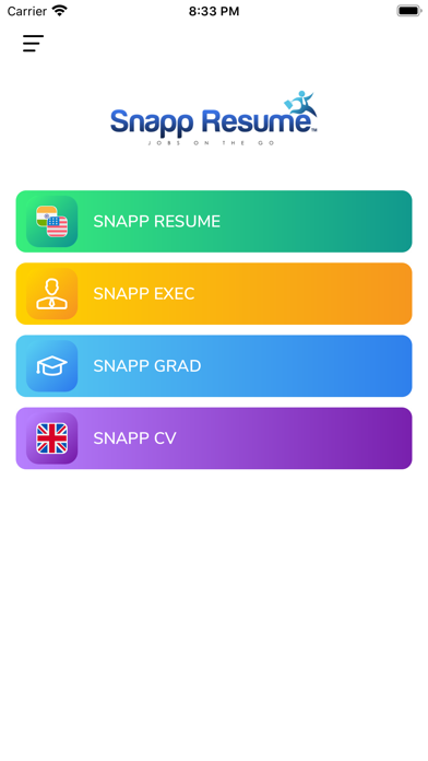 SNAPP RESUME screenshot 2