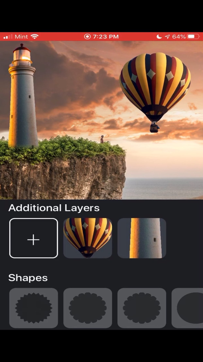 Digital ArtBlend photo camera