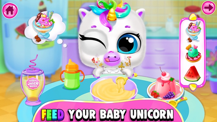 Unicorn Games: Mom Baby Care screenshot-4