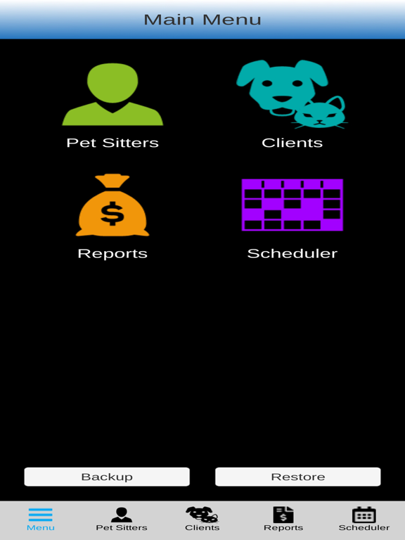 Pet Sitting Software Screenshots