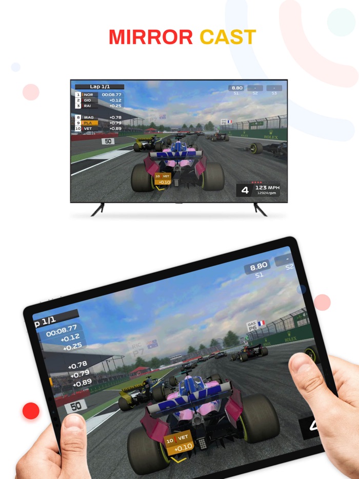 Chromecast Screen Mirror .