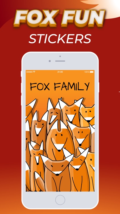 Fox Fun Emojis Stickers screenshot-1