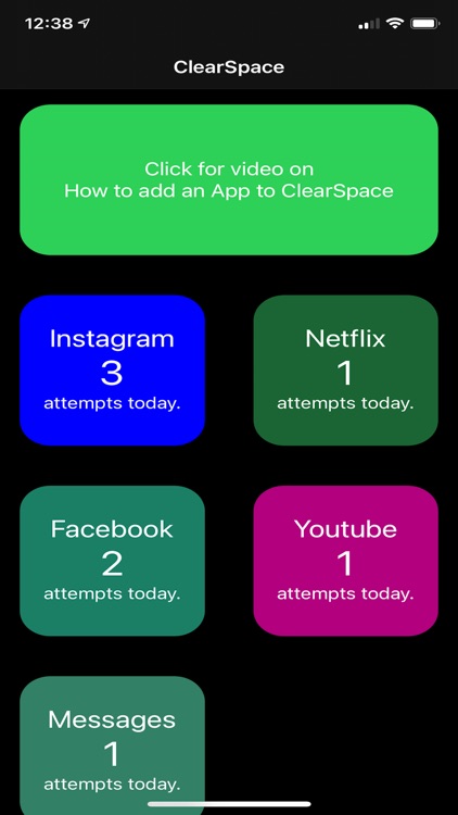 GetClearSpace