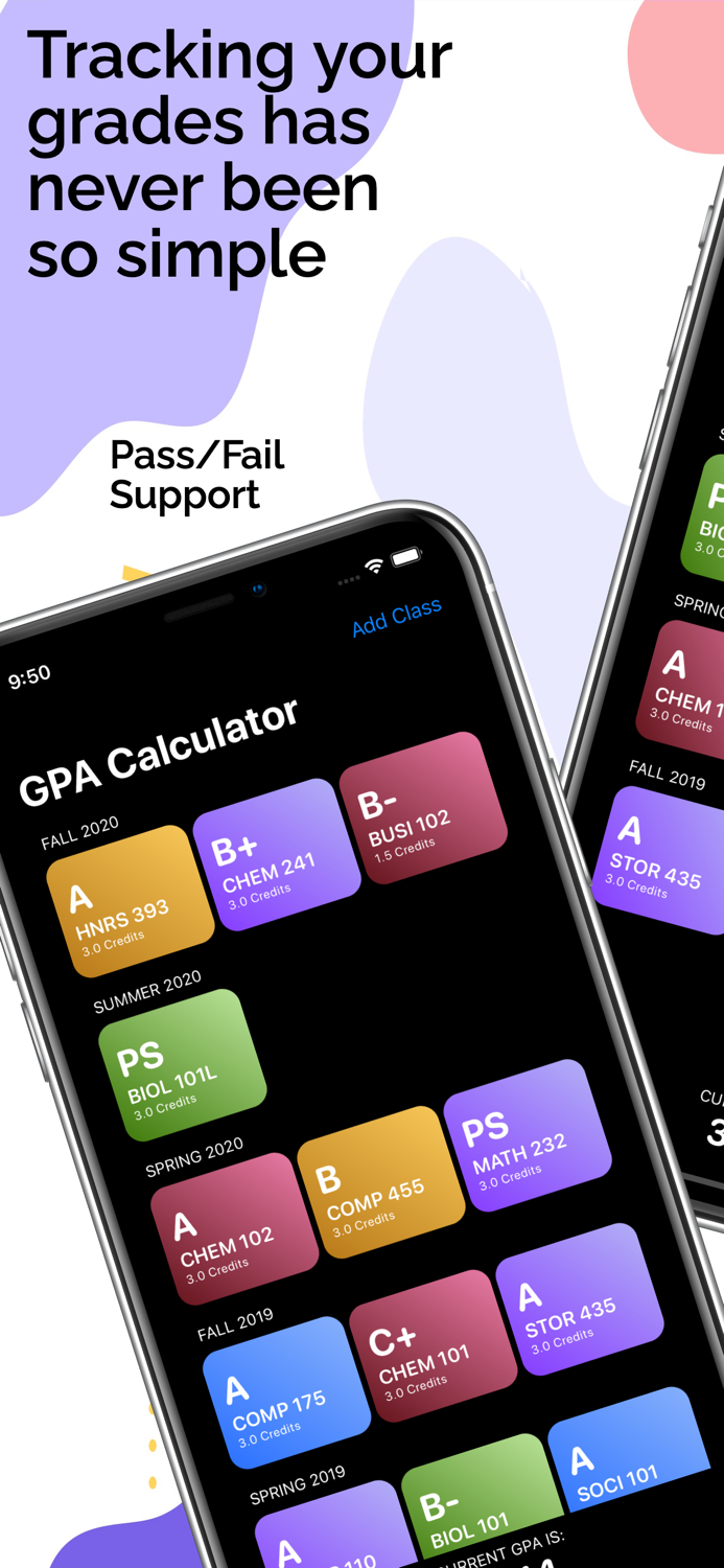 GPAce - Grade/GPA Tracker