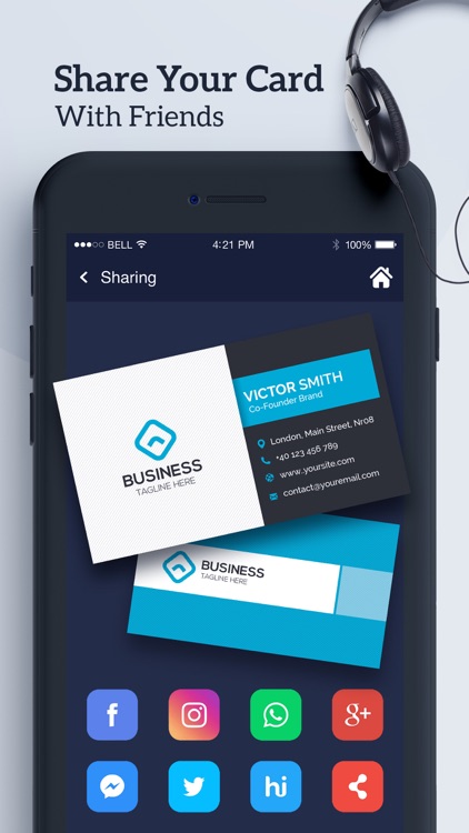 Digital Business Card Maker screenshot-8