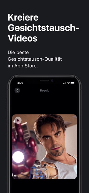 Reface Gesichter Mischen Im App Store