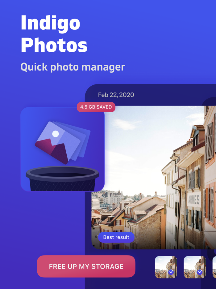 IndigoPhotos Manage Library