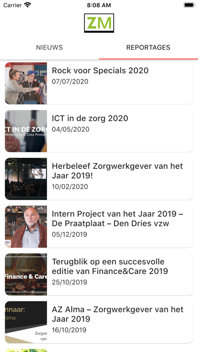 ZorgAnders - Nieuws screenshot 3