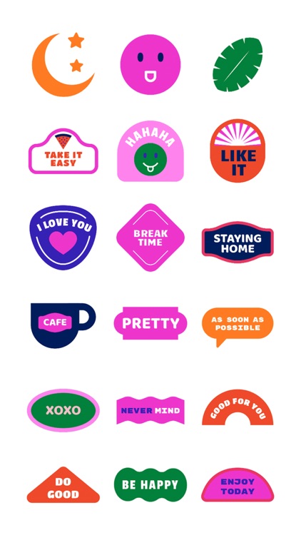 Stickers 90 for iMessage screenshot-5