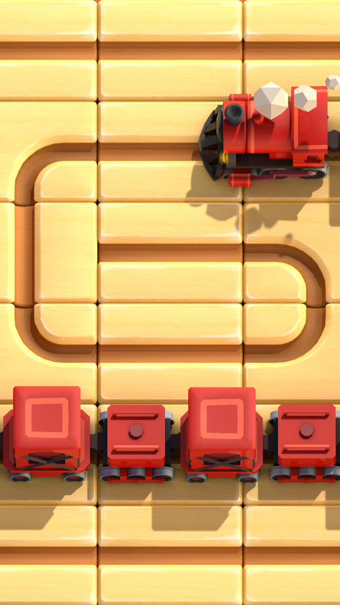 Slide It Pass Train Rush Line