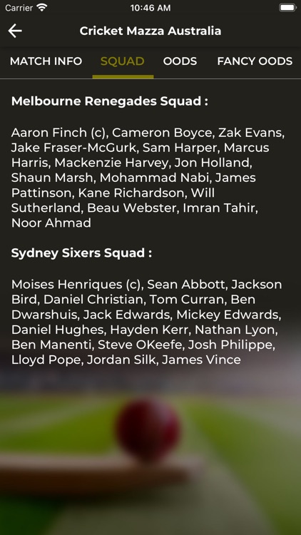 Cricket Mazza Australia screenshot-7