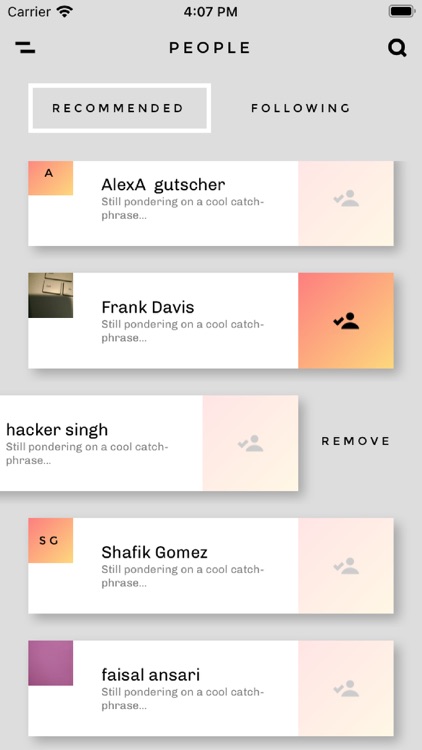 Social Networking Backend App screenshot-3