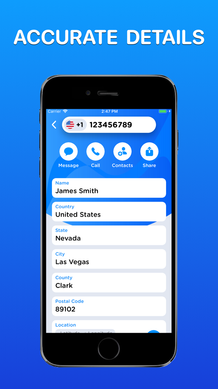 Number Lookup - Caller Name