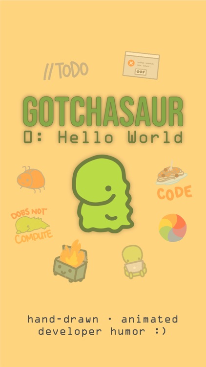 Gotchasaur: Hello World screenshot-0