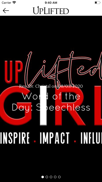 Screenshot #3 pour Be UPLIFTED