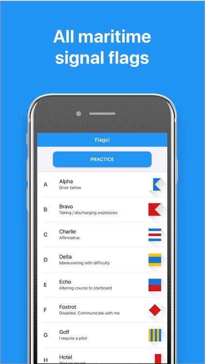 Flags! - Maritime signal flags